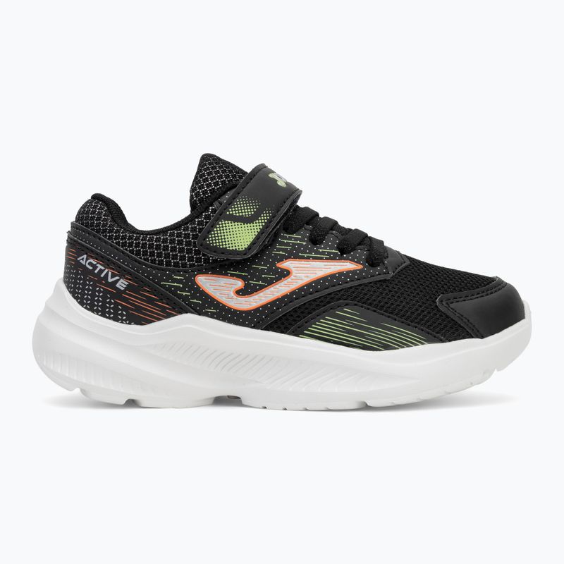 Scarpe da bambino Joma Active Jr nero/limone 2