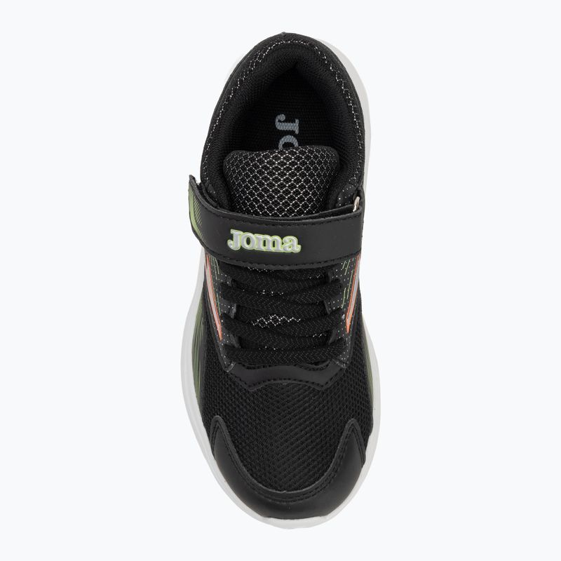 Scarpe da bambino Joma Active Jr nero/limone 5