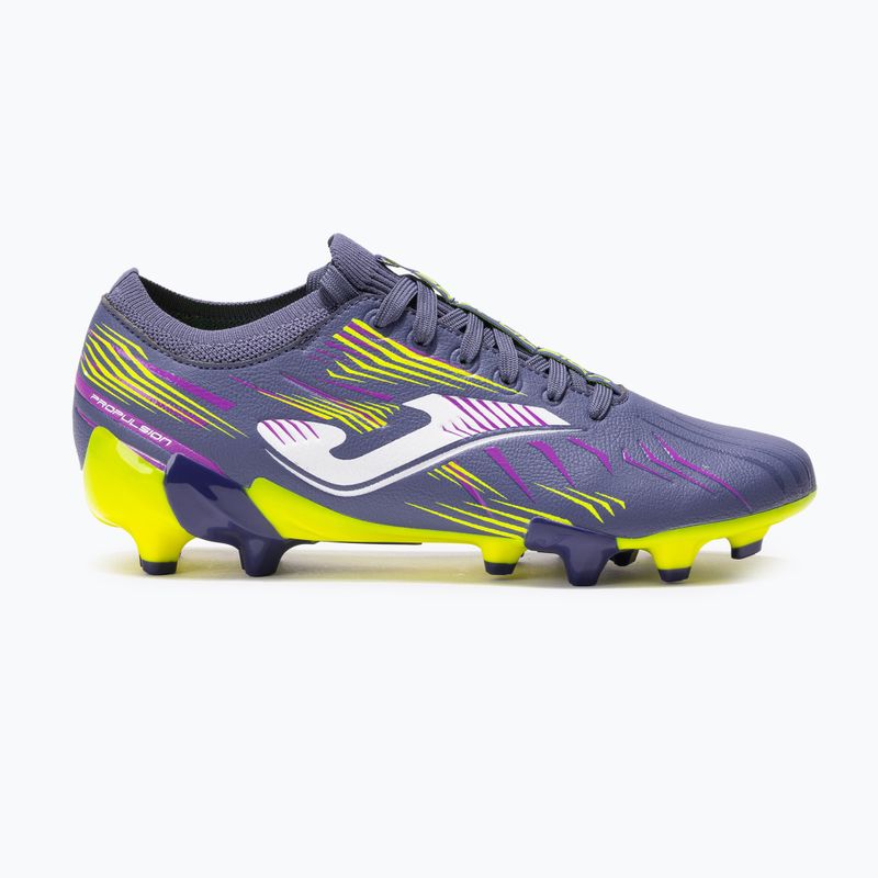 Scarpe da calcio Joma Propulsion Cup FG da uomo viola/giallo