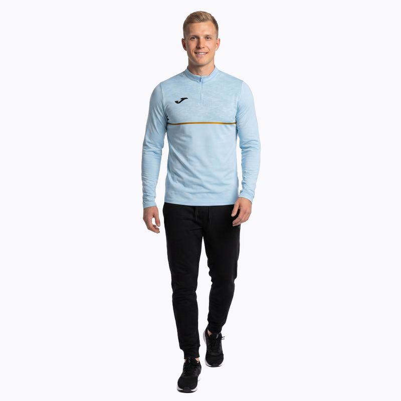 Felpa da running Joma Record III da uomo, blu chiaro 2