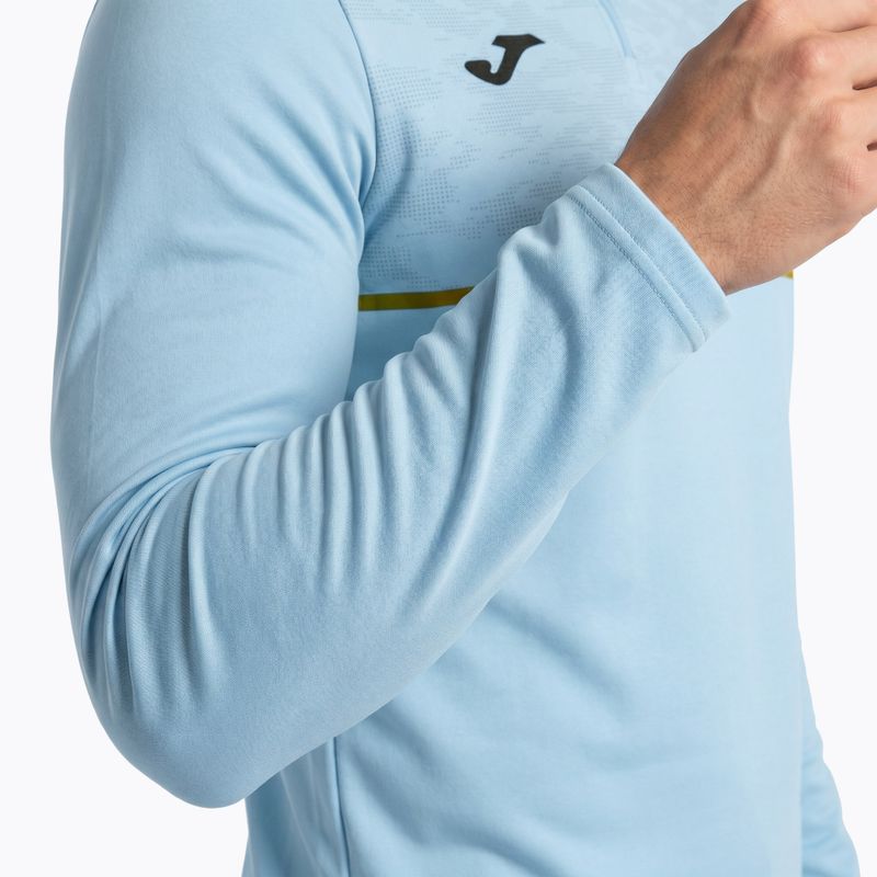 Felpa da running Joma Record III da uomo, blu chiaro 4