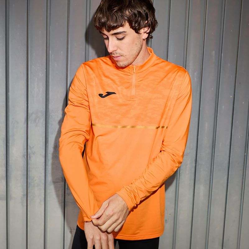 Felpa da corsa Joma Record III da uomo, arancione 2