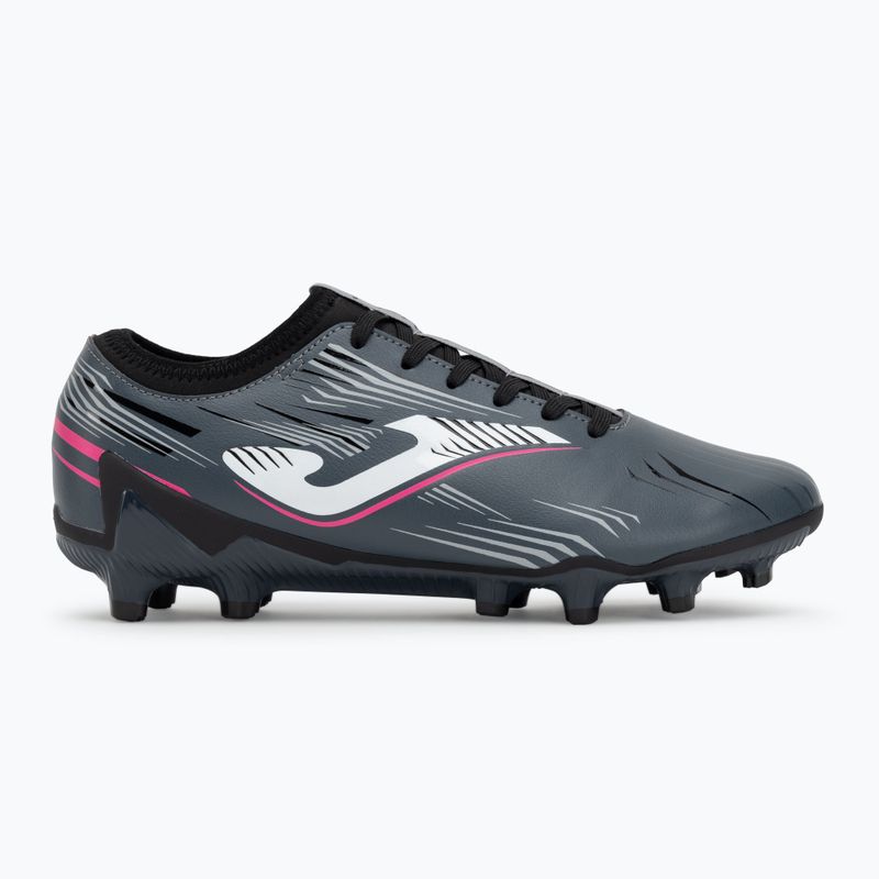 Scarpe da calcio Joma Propulsion FG da uomo, grigio 2