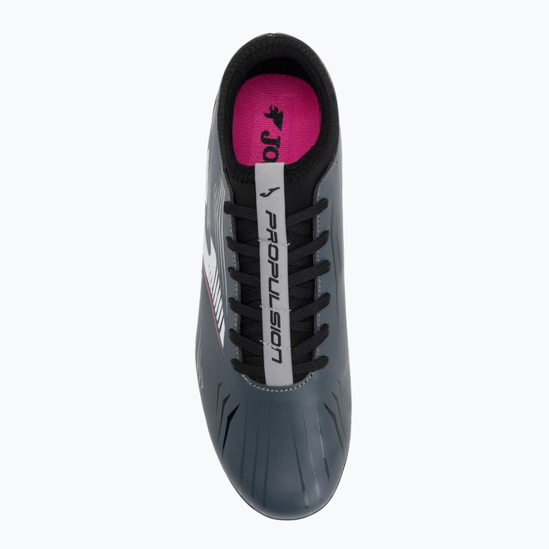 Scarpe da calcio Joma Propulsion FG da uomo, grigio 5