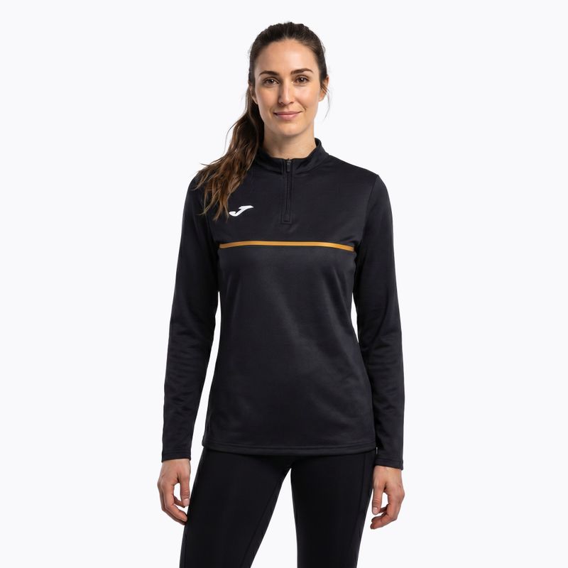 Felpa da running Joma Record III donna, nero