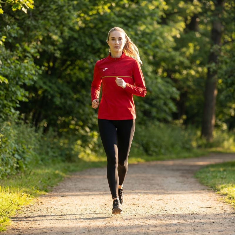 Felpa da running Joma Record III donna, rosso 6