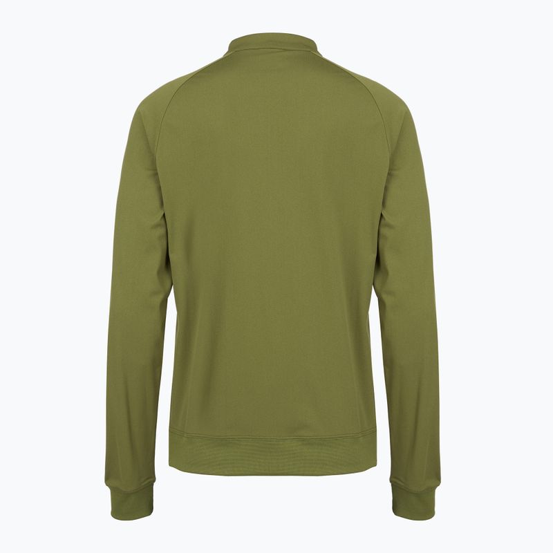 Felpa da corsa Joma Record III Full Zip verde da donna 2