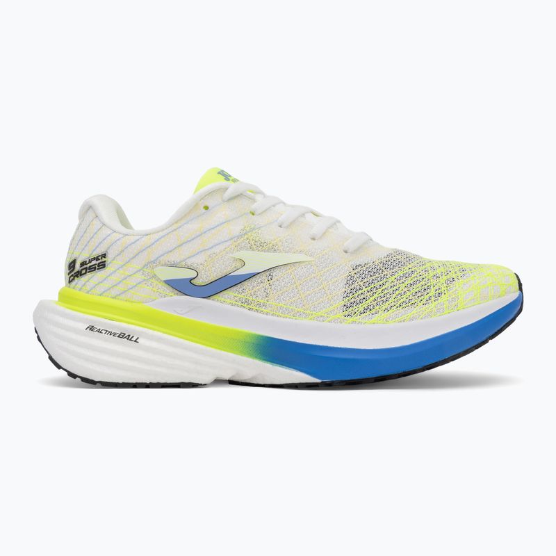 Scarpe da corsa da uomo Joma Super Cross Top bianco 2
