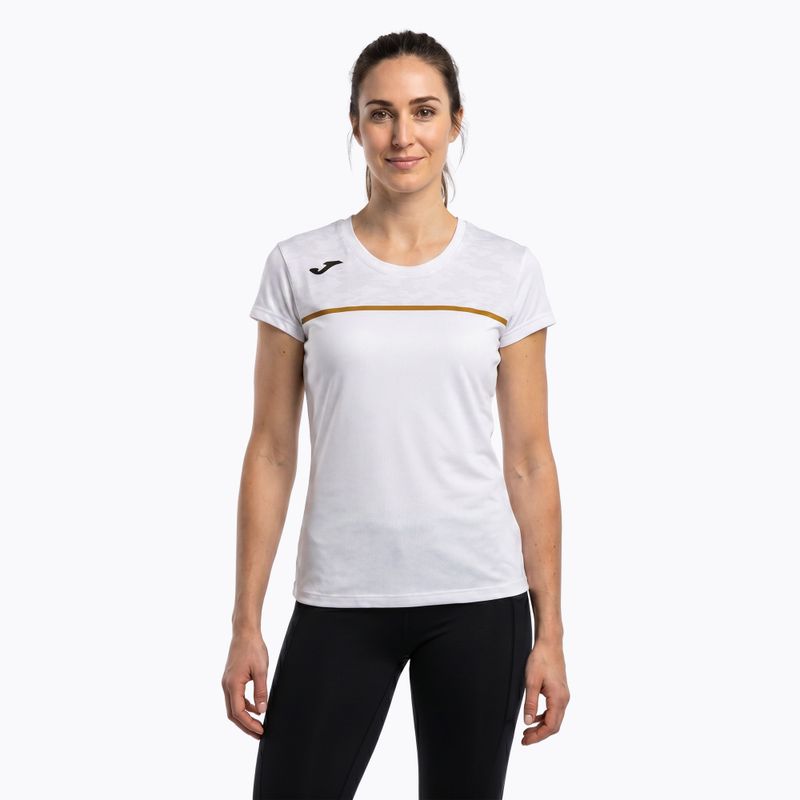 Maglia da corsa Joma Record III da donna, bianco 3