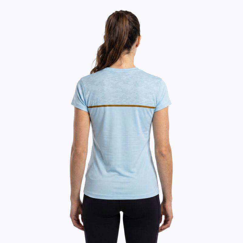 Maglia da corsa Joma Record III donna blu chiaro 2
