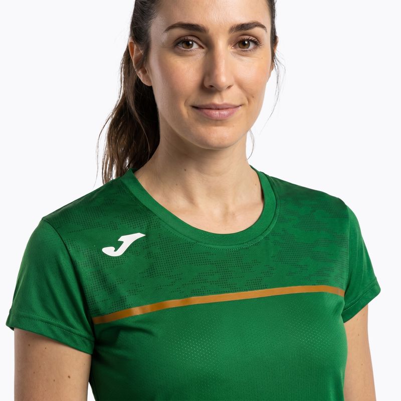 Maglietta da corsa da donna Joma Record III verde 4