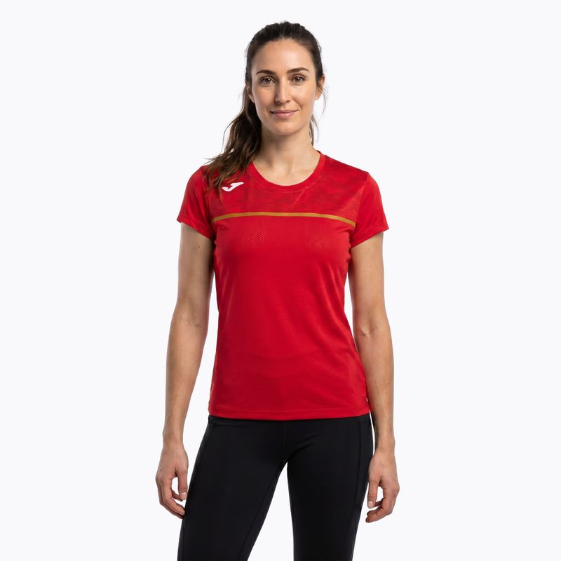 Maglietta da corsa da donna Joma Record III rosso 3