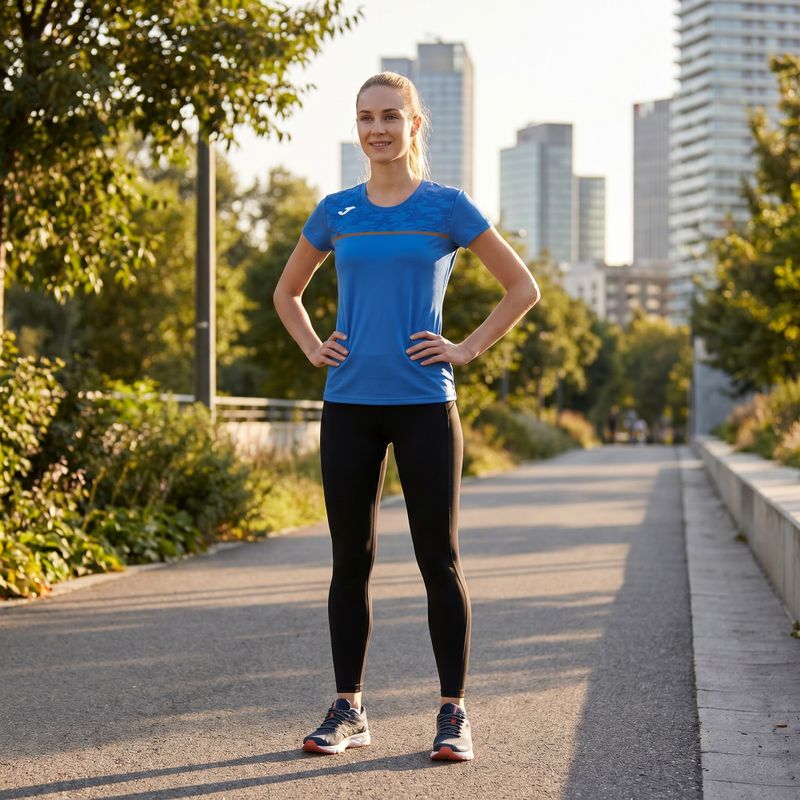 Maglia da corsa Joma Record III royal da donna 6