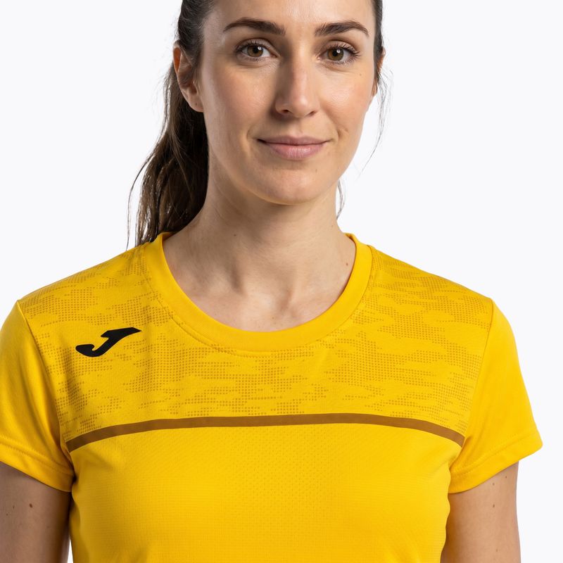 Maglia da corsa Joma Record III donna giallo 4