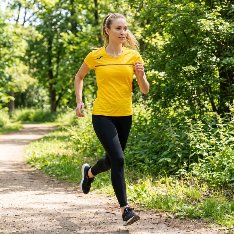 Maglia da corsa Joma Record III donna giallo 7