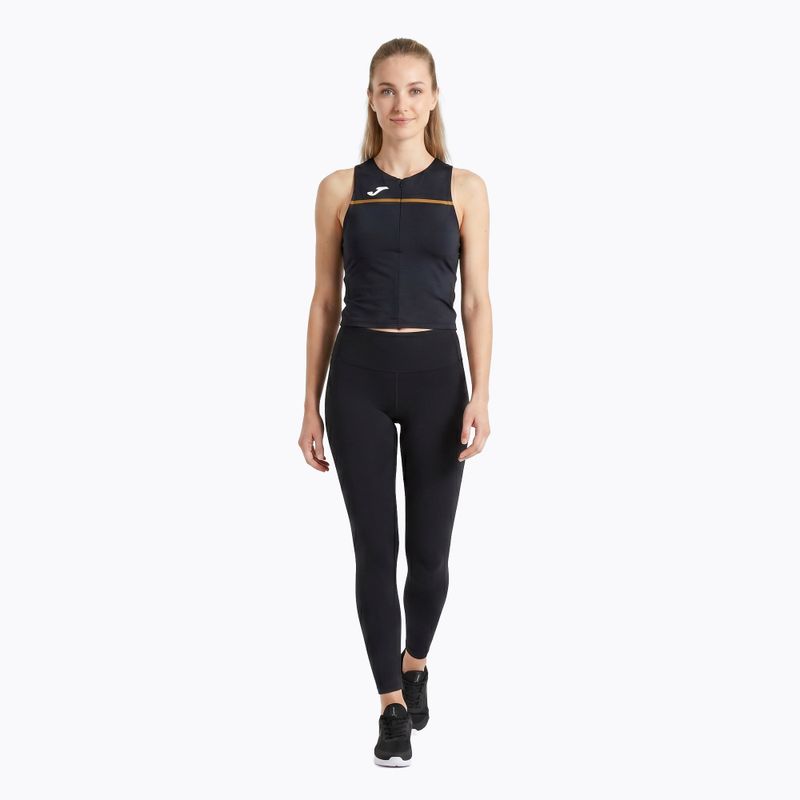 Maglietta da corsa da donna Joma Record III Top nero 2