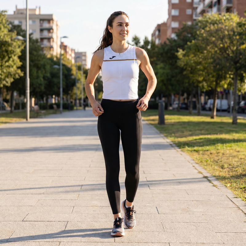 Maglietta da running donna Joma Record III Top bianco 6