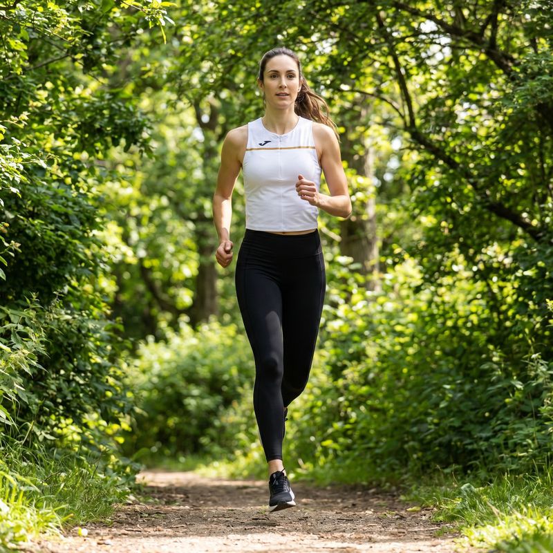 Maglietta da running donna Joma Record III Top bianco 7