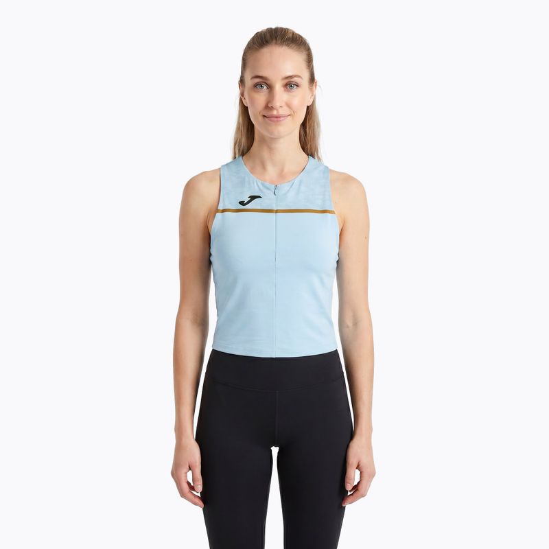 Maglia da corsa Joma Record III Top donna blu chiaro
