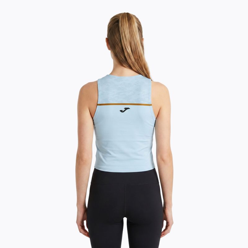 Maglia da corsa Joma Record III Top donna blu chiaro 2