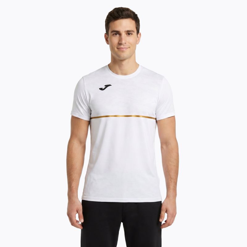 Maglia da corsa Joma Record III da uomo, bianco