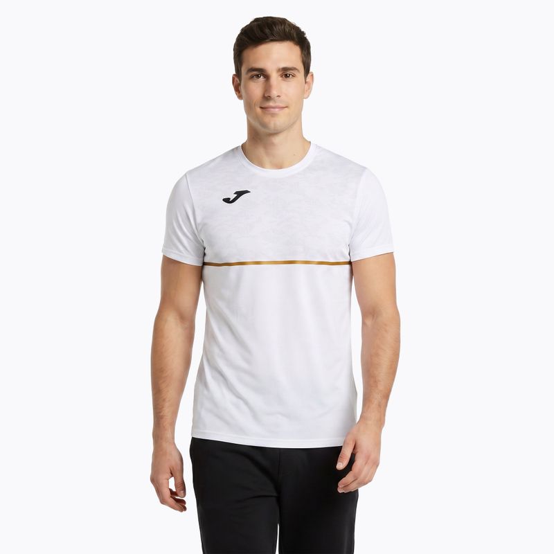 Maglia da corsa Joma Record III da uomo, bianco 3