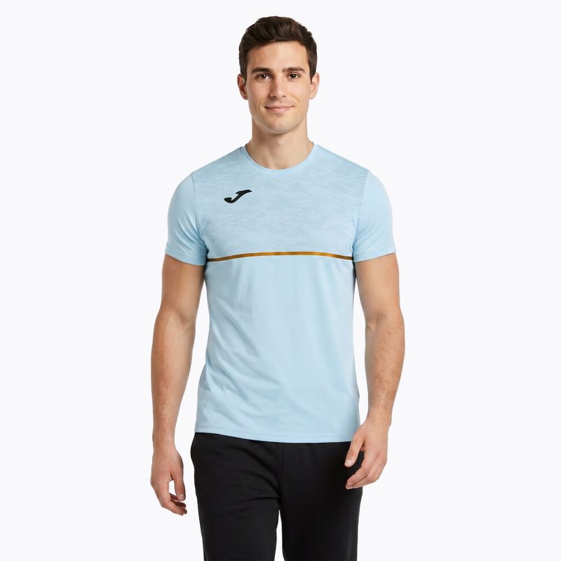 Maglia da corsa Joma Record III uomo blu chiaro 2