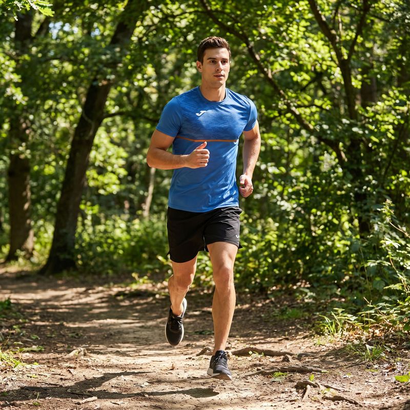 Maglietta da corsa Joma Record III royal da uomo 7