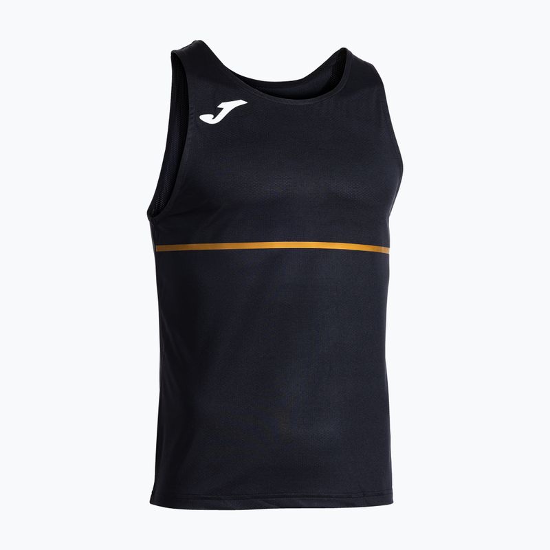 Maglia da corsa Joma Record III da uomo, nero