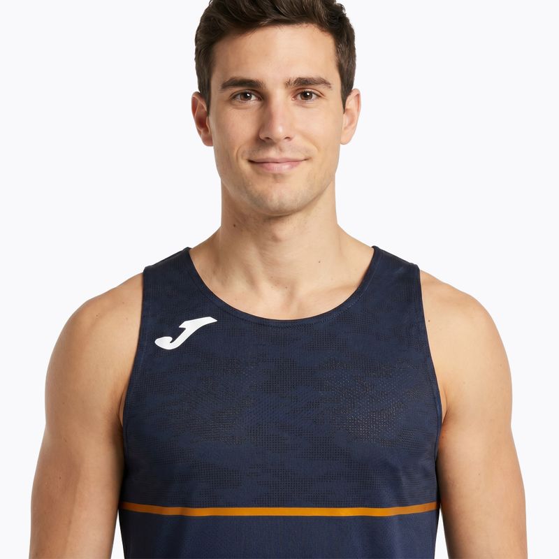 Camicia da corsa Joma Record III da uomo, navy 4