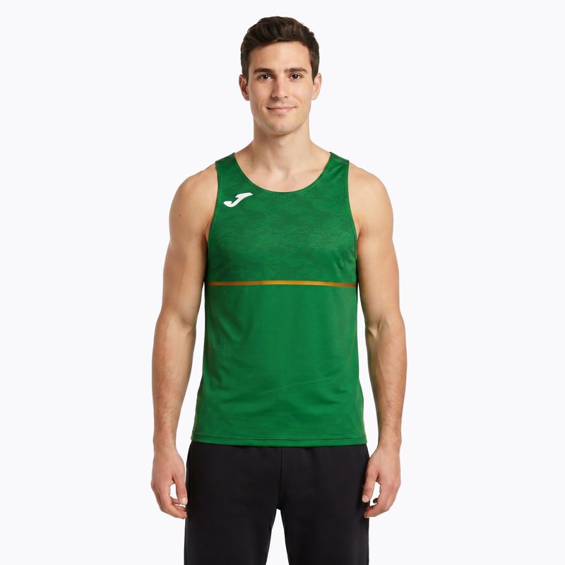 Maglia da corsa Joma Record III da uomo, verde