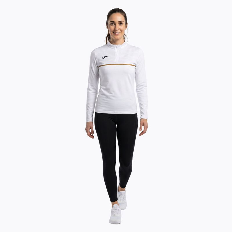 Felpa da running Joma Record III donna, bianco 2