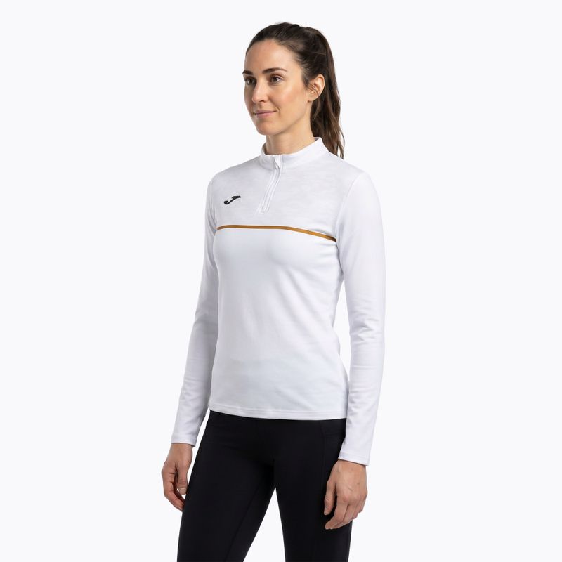 Felpa da running Joma Record III donna, bianco 3