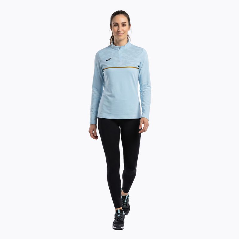 Felpa da running Joma Record III donna blu chiaro 2