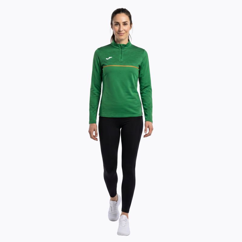 Felpa da running Joma Record III donna verde 2