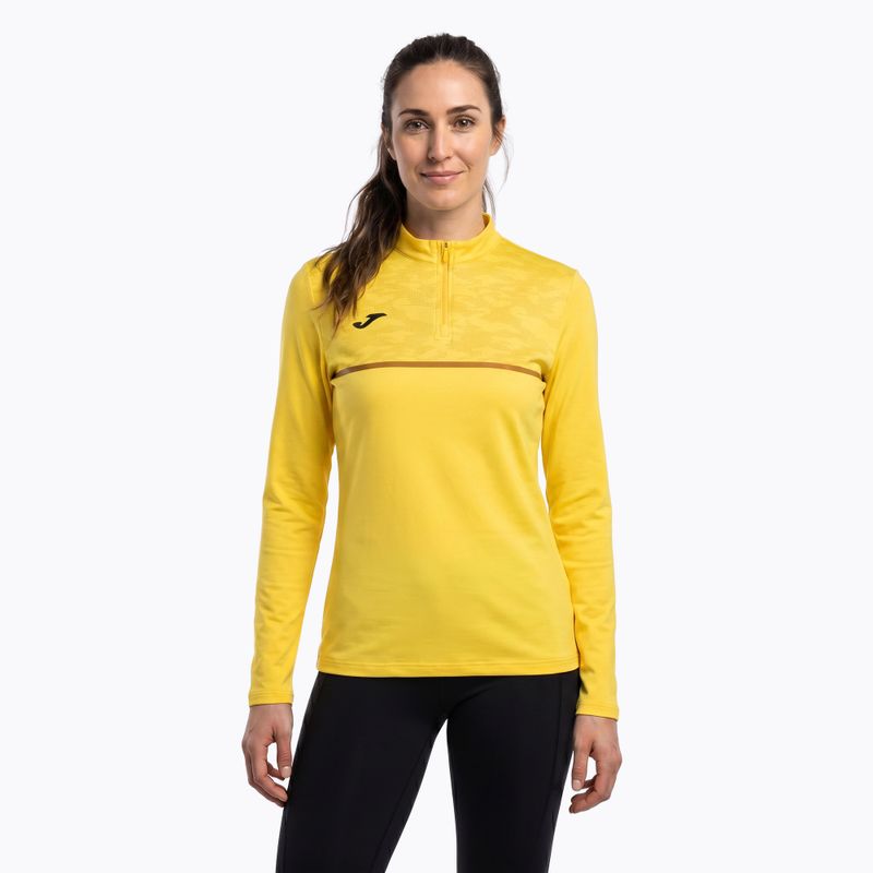 Felpa da running Joma Record III donna giallo
