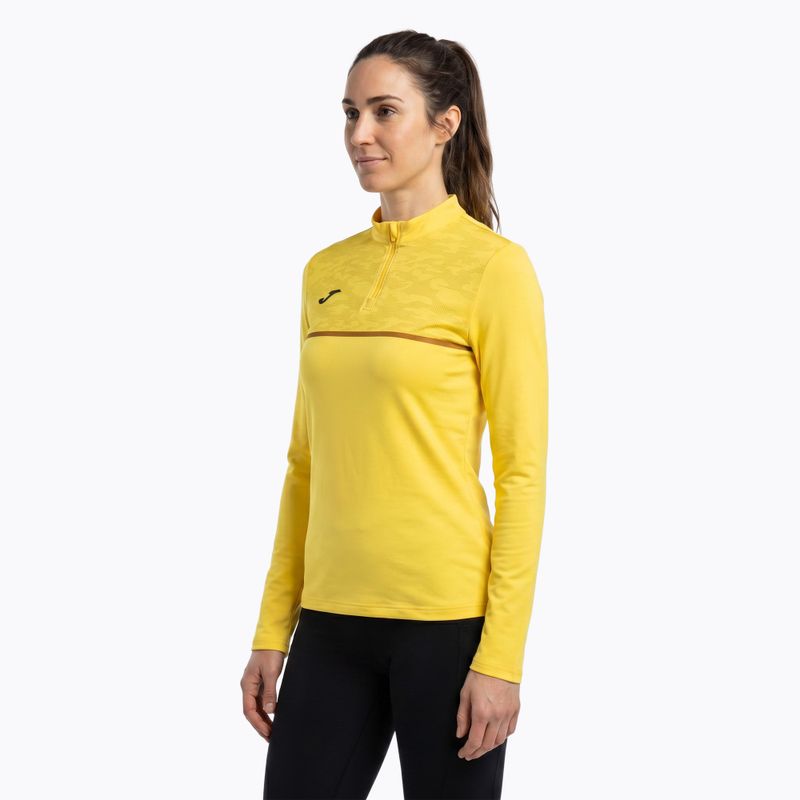 Felpa da running Joma Record III donna giallo 3