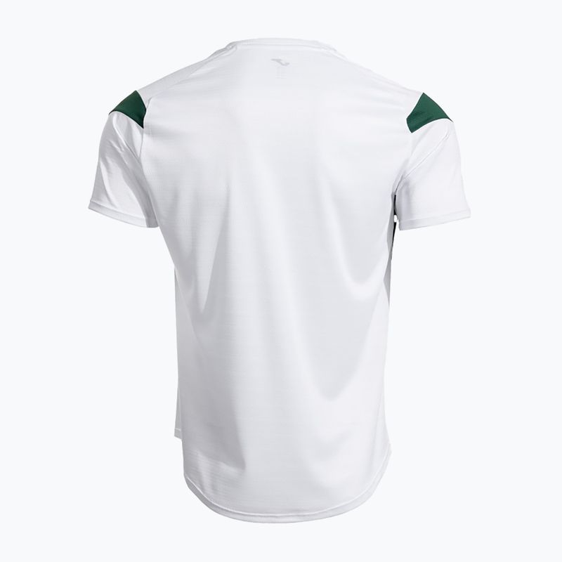 Maglietta Joma Montreal uomo bianco/verde 2