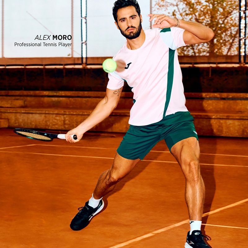 Maglietta da uomo Joma Montreal pink/green 3