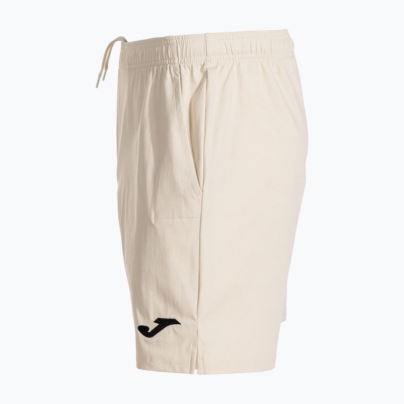 Pantaloncini da tennis da uomo Joma Montreal beige 4