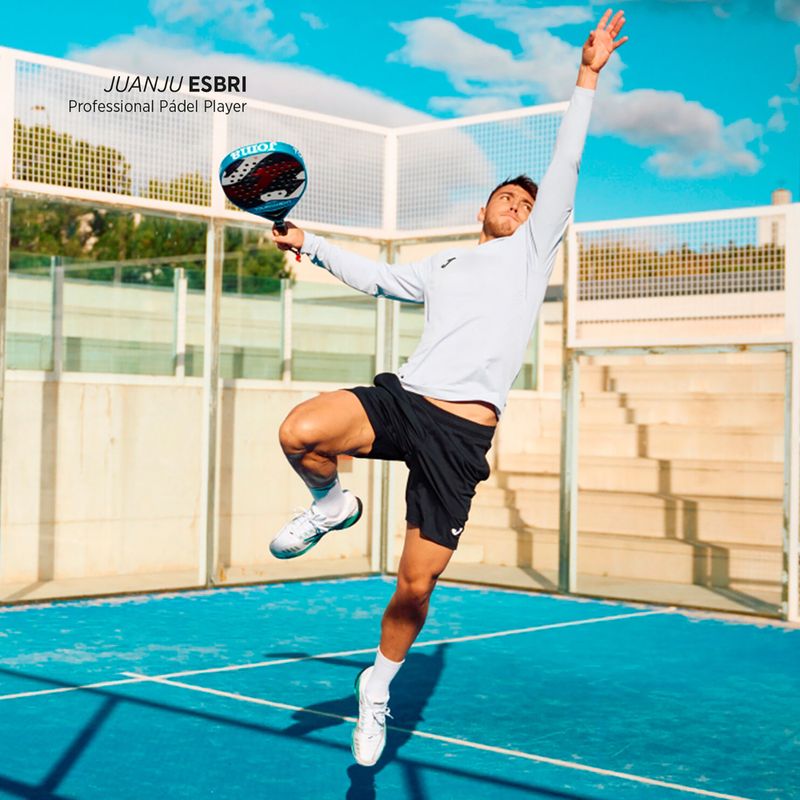 Pantaloncini da tennis da uomo Joma Montreal nero 6