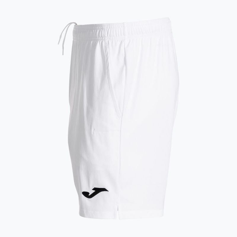Pantaloncini da tennis da uomo Joma Montreal bianco 4