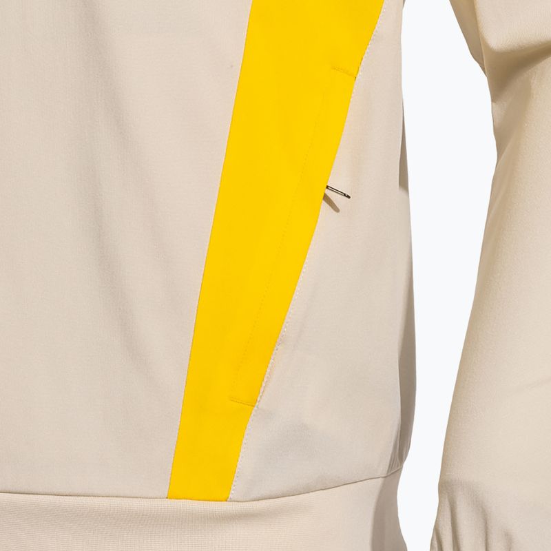 Tuta da ginnastica da uomo Joma Montreal beige/nero 4