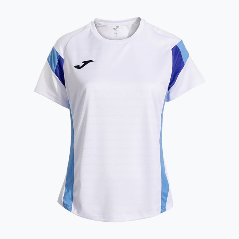 Maglietta da tennis da donna Joma Montreal bianco/blu cielo