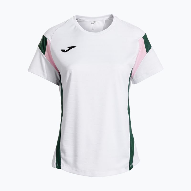 Maglietta da tennis da donna Joma Montreal bianco/verde