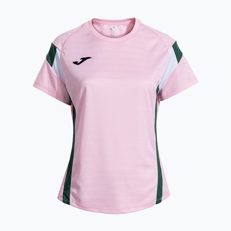 Maglietta da tennis da donna Joma Montreal rosa/verde