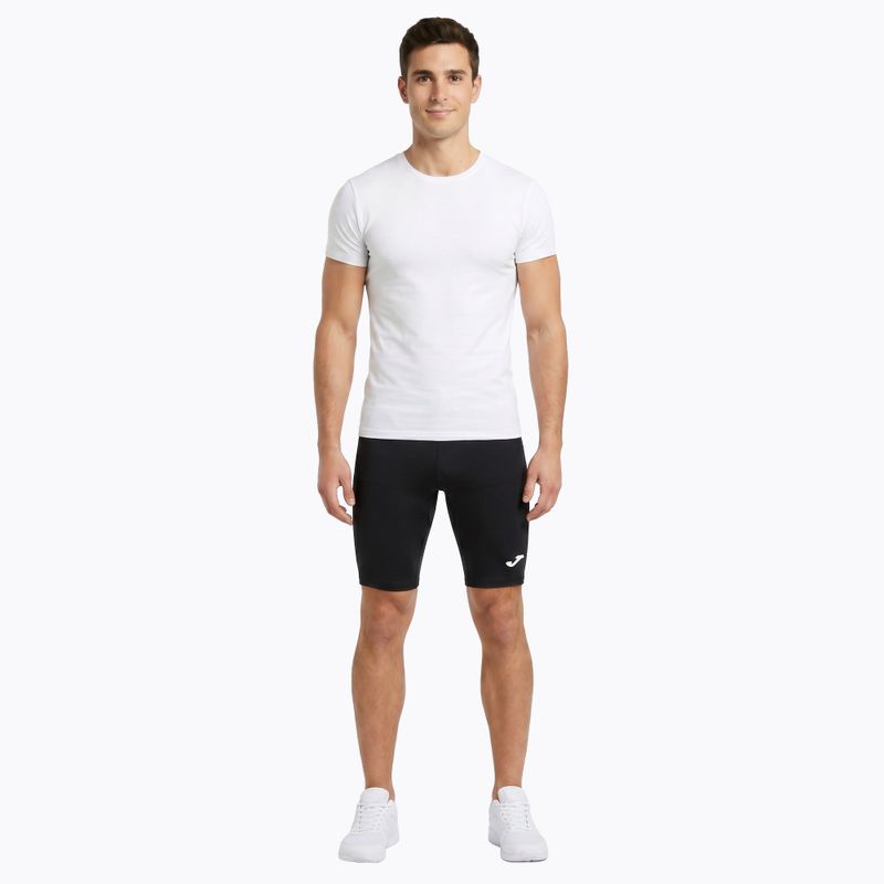 Pantaloncini da corsa Joma Record Tights da uomo, nero 2
