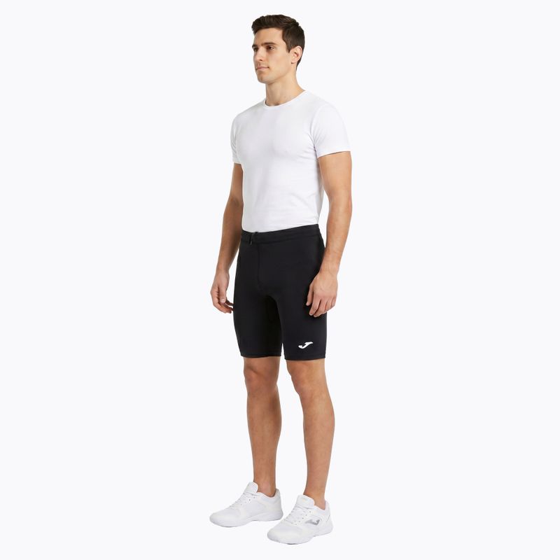 Pantaloncini da corsa Joma Record Tights da uomo, nero 4