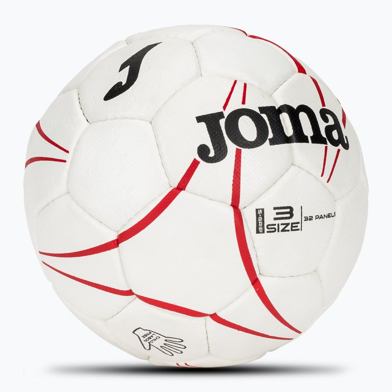 Pallamano Joma S-Grip bianco/rosso misura 3 2