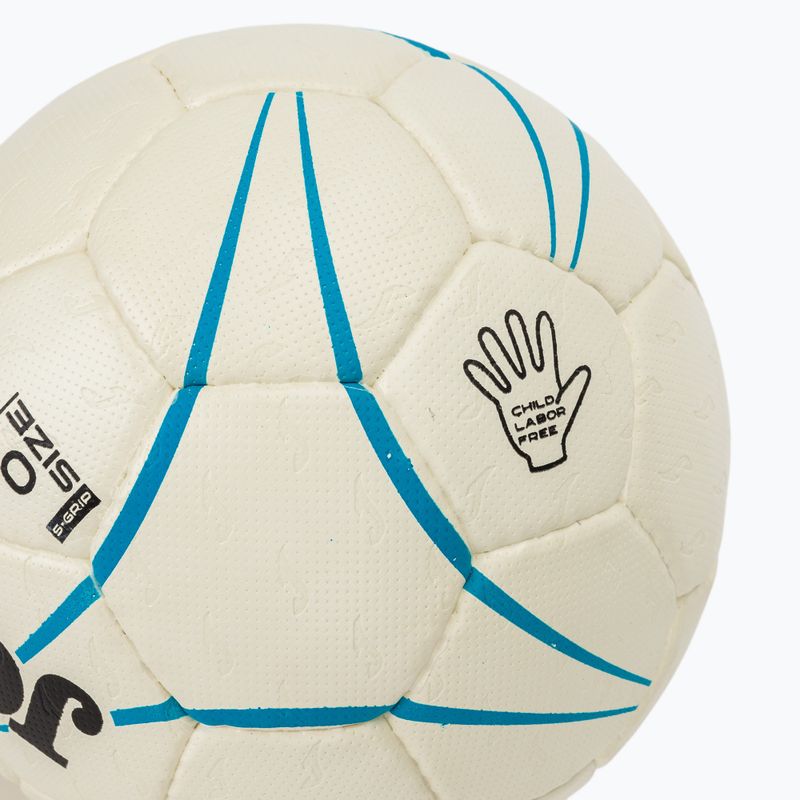 Pallamano Joma S-Grip bianco / turchese misura 0 3